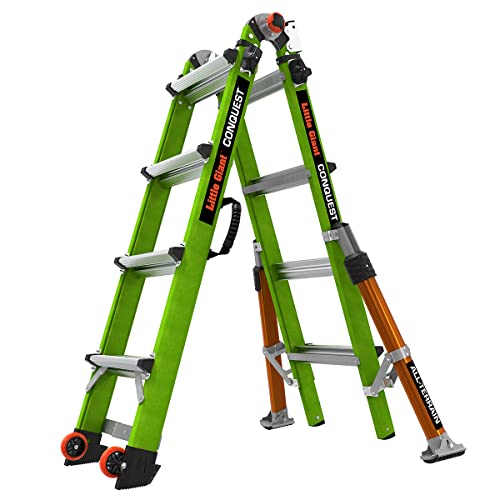 Little Giant Ladder Systems Conquest 2.0 All-Terrain, M17, 17ft,...