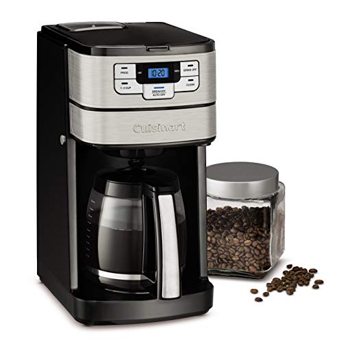 Cuisinart DGB-400 Automatic Grind and Brew 12-Cup Coffeemaker with 1-4...