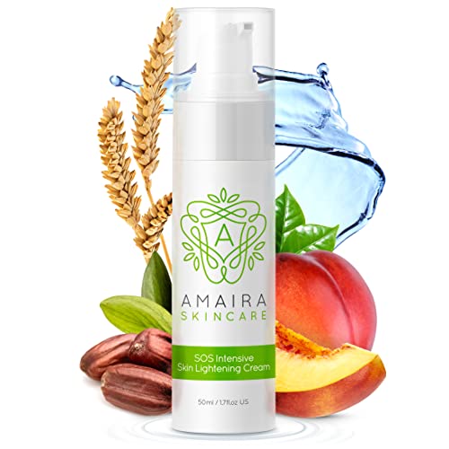 Amaira SOS Intensive Skin Lightening Cream - Natural Brightening Cream...