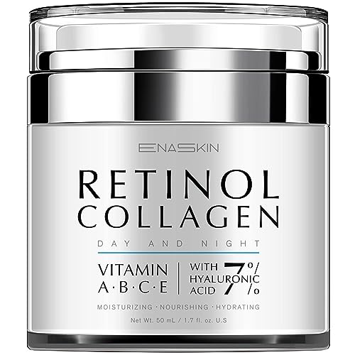 EnaSkin Retinol Cream for Wrinkles: Face Collagen Cream for Tightening...