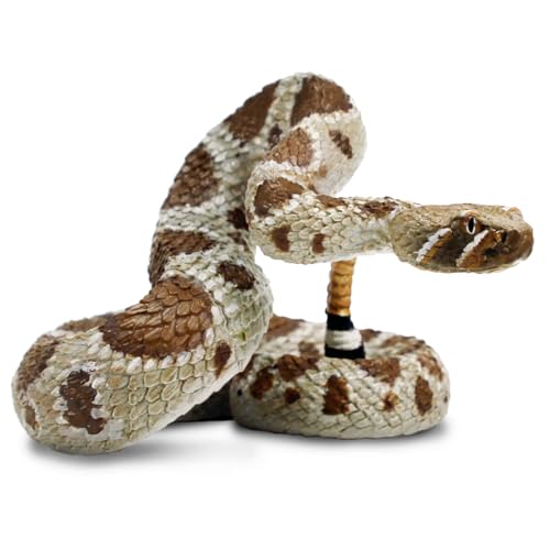 Safari Ltd. Western Diamondback Rattlesnake Figurine - Realistic 5.75'...