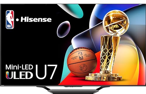Hisense 55-Inch Class U7 Series Mini-LED ULED 4K UHD Google Smart TV...