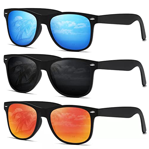 DEMIKOS Sunglasses Unisex Polarized Mens Sunglasses - Essential for...