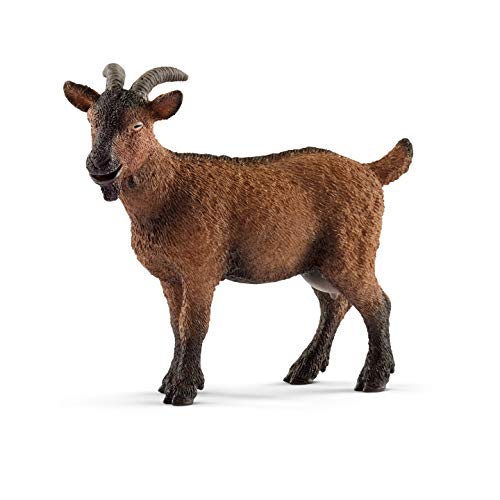 Schleich Farm World Realistic Goat Figurine - Highly Detailed and...