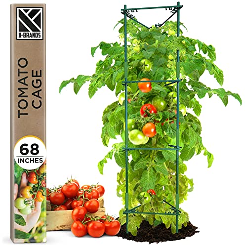 K-Brands Tomato Cage – Premium Tomato Plant Stakes Support Cages...