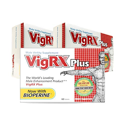 VigRX Plus Male Virility Herbal Dietary Supplement Pill - 60 Tablets...