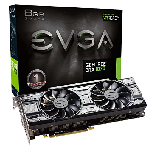 EVGA GeForce GTX 1070 Gaming ACX 3.0 Black Edition Graphic Cards...