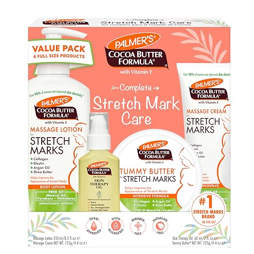 Palmer's Cocoa Butter Formula Pregnancy Skin Care Kit for Stretch...