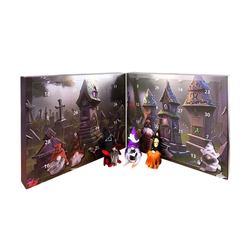 Halloween Gnome Countdown Advent Calendar