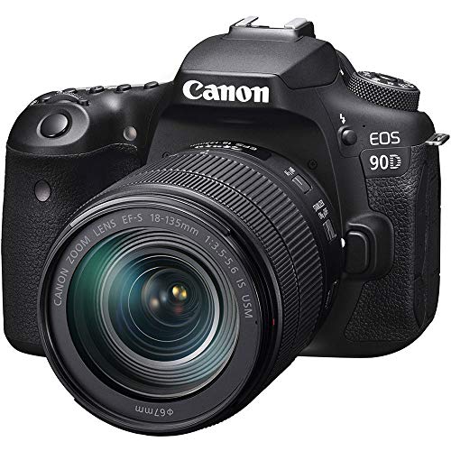 Canon DSLR Camera [EOS 90D] with 18-135 IS USM Lens | Built-in Wi-Fi,...