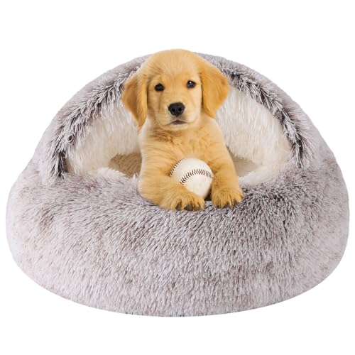 WgoogW Dog Beds for Small Dogs, Cat Bed Cave, Washable Cute Cat Bed,...