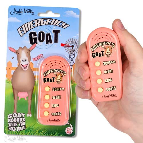 Mcphee Accoutrements Electronic Emergency Goat Noisemaker 4 Different...