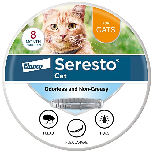 Seresto Cat Vet-Recommended Flea & Tick Treatment & Prevention Collar...