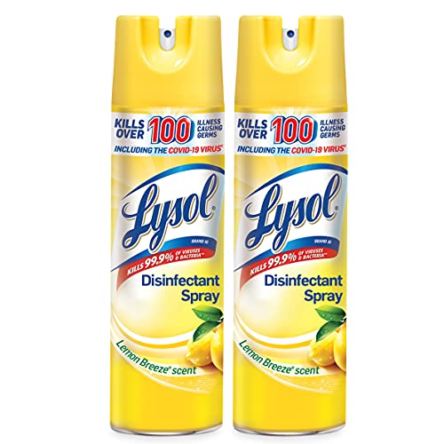 Lysol Disinfectant Spray, Sanitizing and Antibacterial Spray, For...