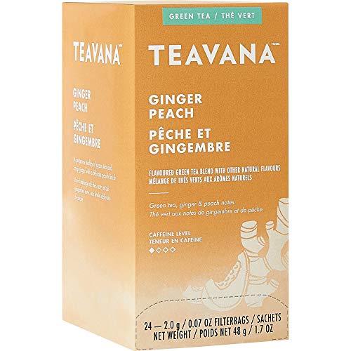 Teavana, SBK12434017, Ginger Peach Green Tea, 24 / Box