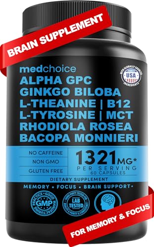 11-in-1 Nootropic Brain Supplements: Memory & Focus Supplement with...