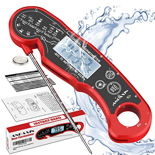 Meat Thermometer Digital for Grilling and Cooking - ANDAXIN Waterproof...