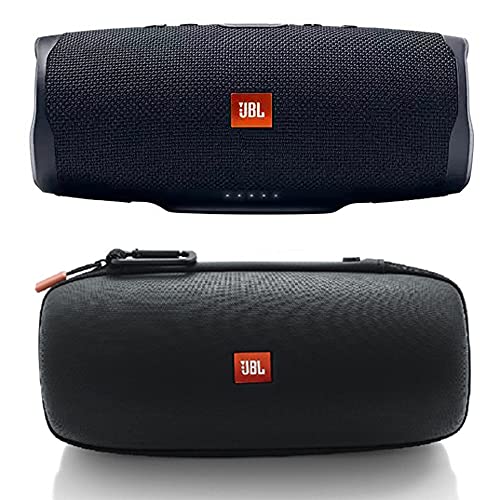 JBL Charge 4 Black Bluetooth Speaker Authentic Carrying Case