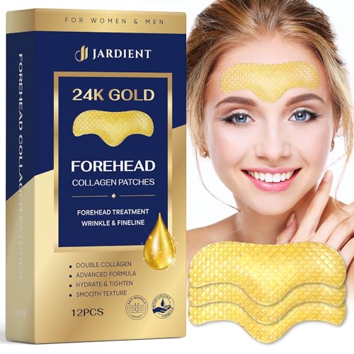 Jardient Collagen Forehead Wrinkle Patches: Facial patches with 12...