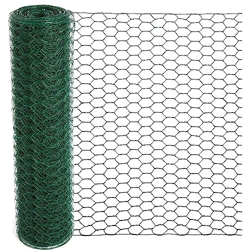 Mklsit Chicken Wire for Floral Arrangements, 15.7 x 157 Inches Green...