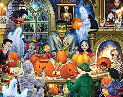 Haunted House Party Countdown to Halloween Calendar by Vermont...