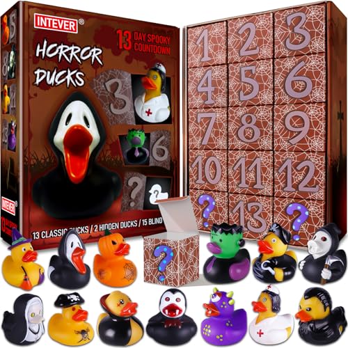 Intever Advent Calendar 2024 - Horror Rubber Duckies - 13 Days of...