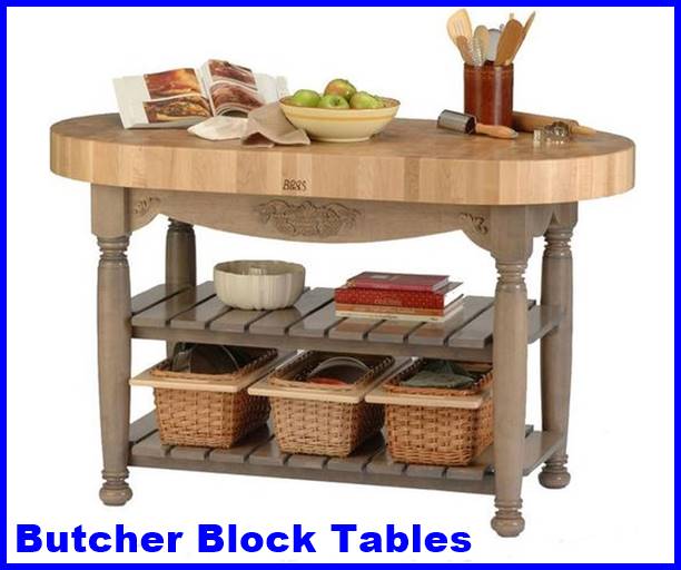 Butcher Block Tables