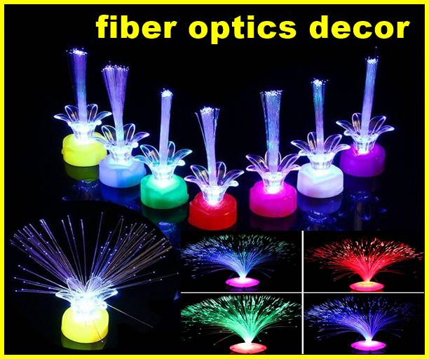 fiber optics decor