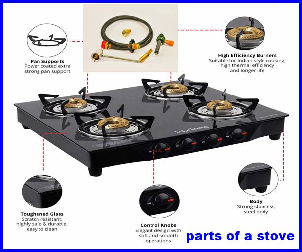 parts of a stove