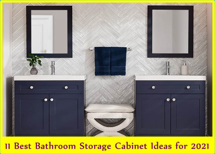 11 Best Bathroom Storage Cabinet Ideas for