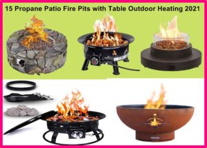 15 Propane Patio Fire Pits with Table Outdoor Heating 2024