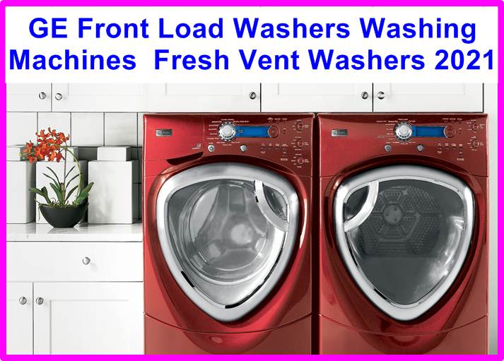 GE Front Load Washers