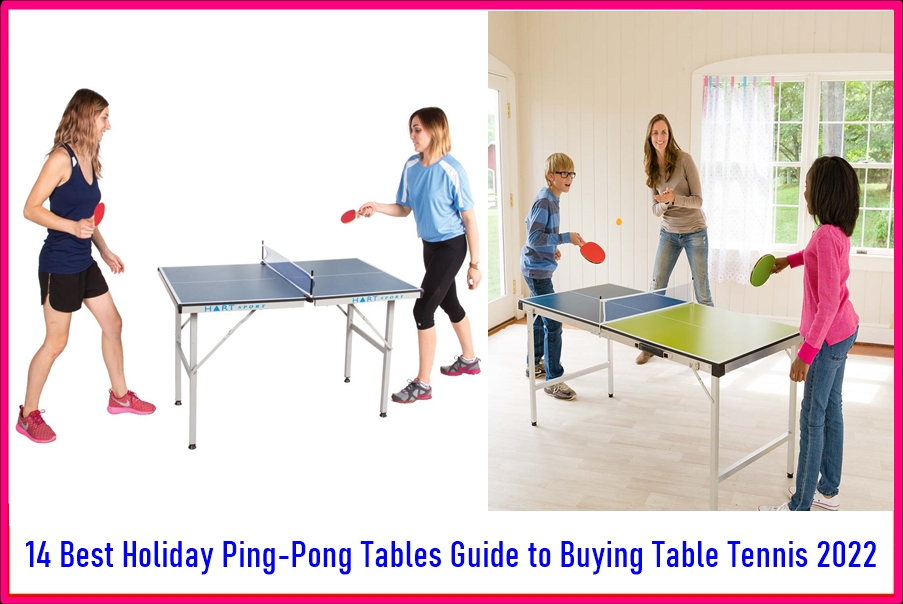 14 Best Holiday Ping-Pong Tables Guide to Buying Table Tennis 2022