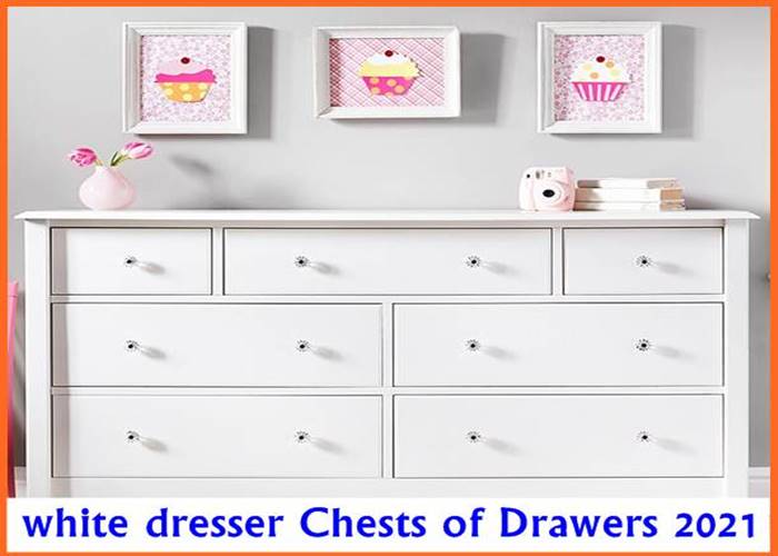 White Dresser Chests of Drawers Bedroom Furniture 2023