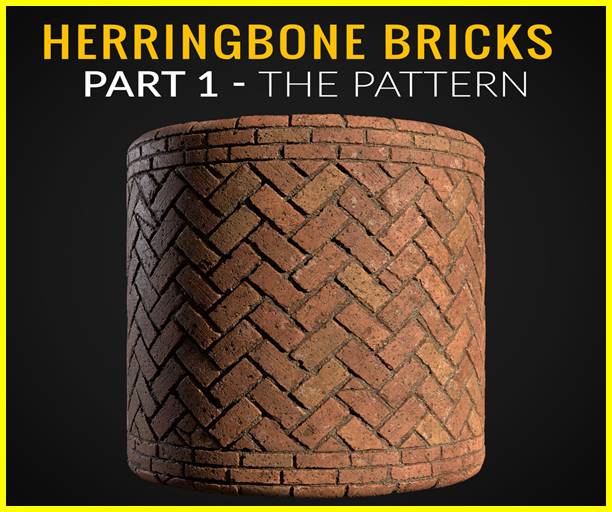 Herringbone Brick Floor